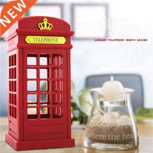 Creative Retro Telephone Booth Night Light LED Personal Eye