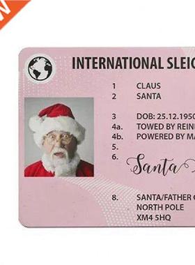 5Pcs/Set Creatve Chrstmas Style Lcence Greetng Card