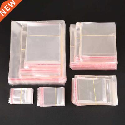 Storage Bags Clear Self Adhesive Seal Plastic Packaging Bag