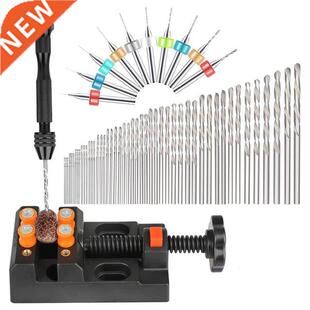 Hand Drill Bits Set 60 Pcs, Precision Hand Pin Vise Rotary T