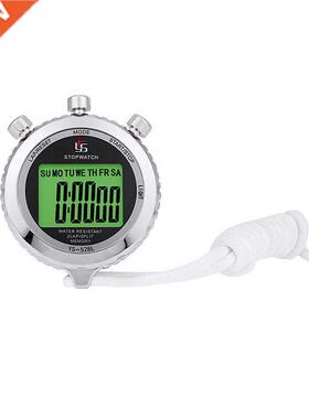 0.01s Precision Timer Stopwatch Metal Stopwatch Sport Waterp