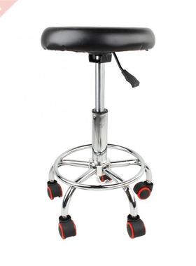 Height Adjustable Salon Rolling Swivel Stool Tattoo Massage