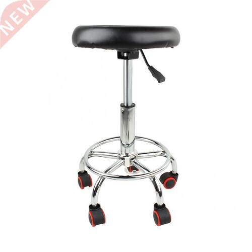 Height Adjustable Salon Rolling Swivel Stool Tattoo Massage