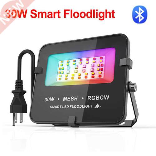 New Floodlight RGB Linear Led Remote Control Bluetooth
