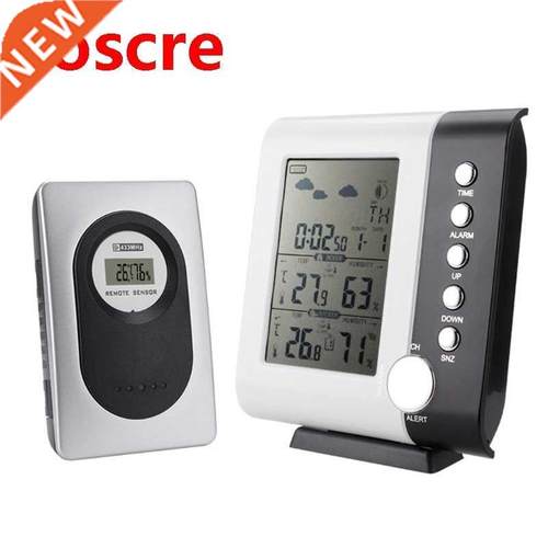 Indoor Outdoor Thermometer Wireless Weather Station Forecast