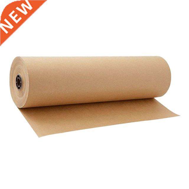 0 Meters Brown Kraft Wrapping Paper Roll For Wedding Birthd