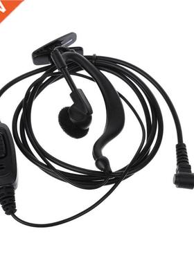 Alloet G ShapeHeadset 1pin 2.5mm Jack PTT Mic Earpiece for