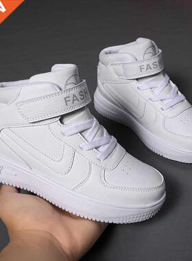 Children Boys Brand Sneakers High Top Kids Running Shoes Cla