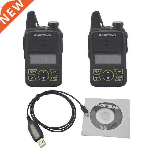 2pieces baofeng Walkie Talkie bf-t1 UHF 400-470MHz 20CH 1W M