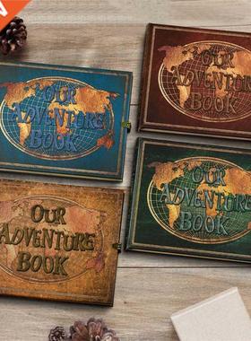 DIY deri seyahat foto?raf albümü günlü?&