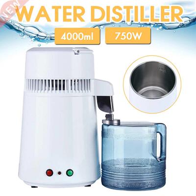 110V/220V 750W 4L Pure Water Distiller Water Purifier