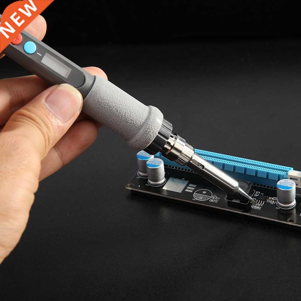 LCD Screen Display Electric Soldering Iron Welding Solder