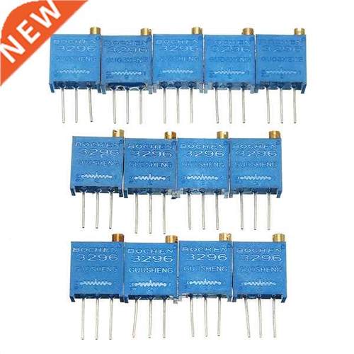 13Pcs 13 Values 3296 Potentiometer Pack Resistance Pack Comp