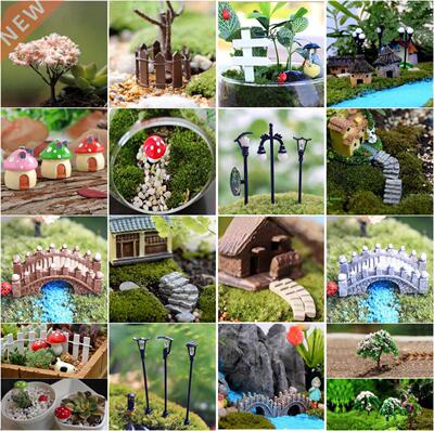 Mini Craft Figurine Plant Pot Garden Ornament Miniature Fair