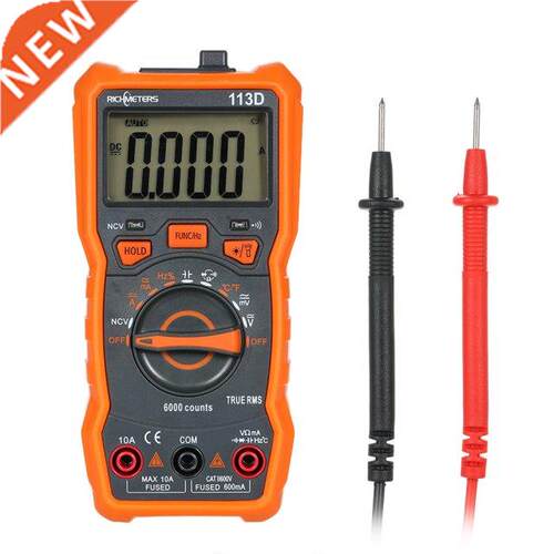 RICHMETERS RM113A/RM113D Digital Multimeter 6000 Counts NCV