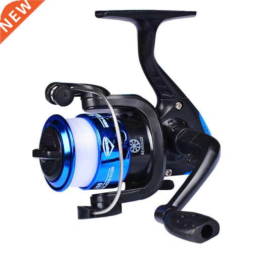 2021 New Plastic Spinning Fishing Reel 5.2:1 High Speed Ma