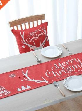 New Year ins table runner Christmas Decoration Table Runners