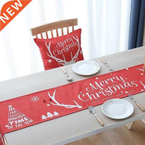 New Year ins table runner Christmas Decoration Table Runners