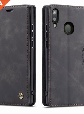 Matte Case Samsung Galaxy S10  Cover Leather Wallet Mag