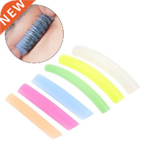 6 Pairs Rainbow Silicone Eyelash Perm Pad Colorful Reusable