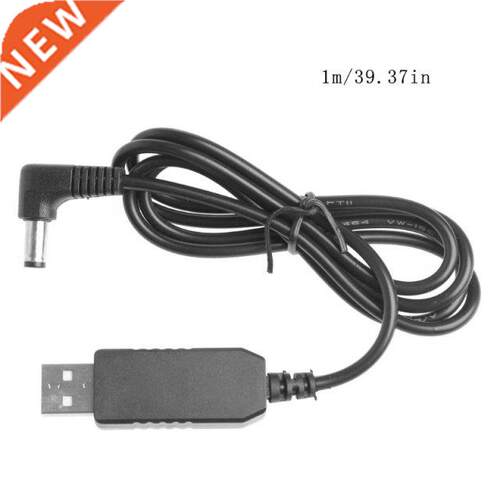 USB DC 5V To 12V 2.1x5.5mm Right Angle Male Step Up Adapter