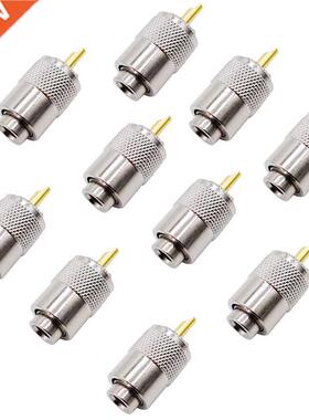 10PCS RF Connector UHF Mle Connector RG8 RG58 Cble Lug nt