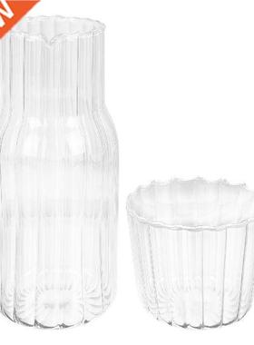 Water Glass Carafe Cup Kettle Night With Pitcher Bedside