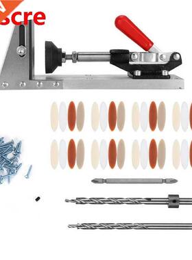 Al Alloy Inclined Hole Drilling Tool Pocket Hole Jig Clap W