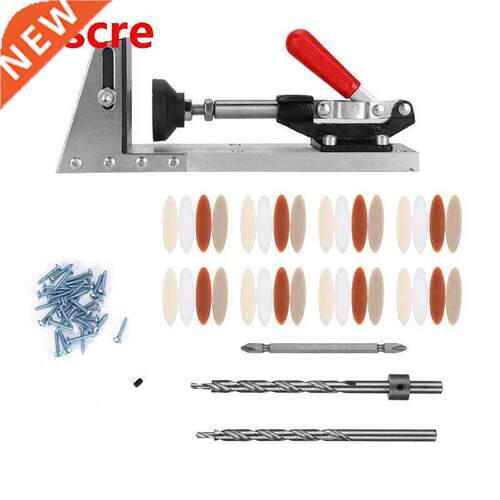 Al Alloy Inclined Hole Drilling Tool Pocket Hole Jig Clap W