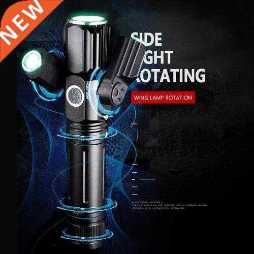 LED Mountain Bicycle Headlight Flashlight USB