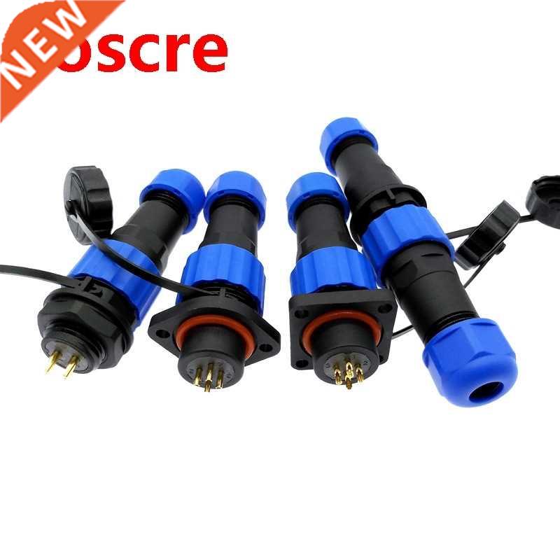 Waterproof connector SP16 IP68 cable connector plug socket