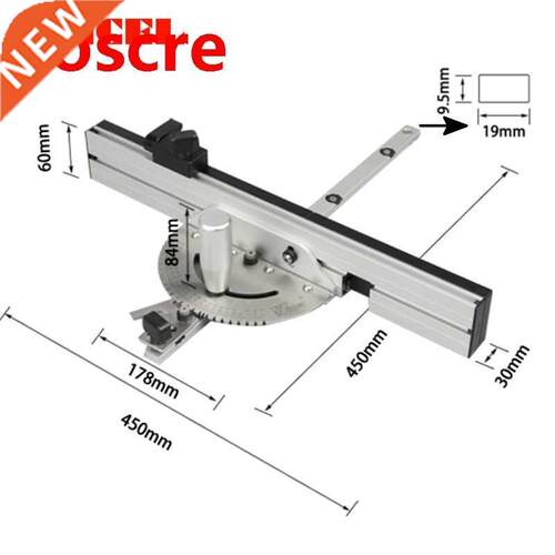 450mm Miter Gauge Table Saw/Router Miter Gauge Sawing Assemb