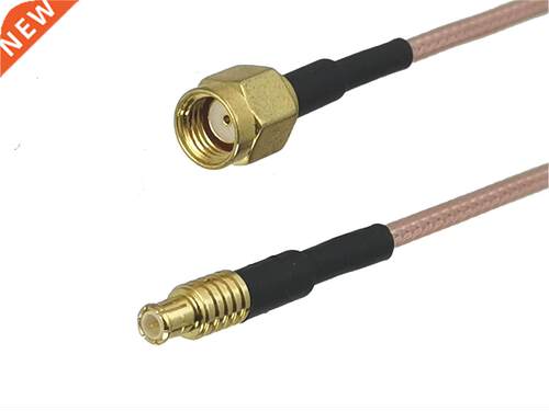 1Pcs RG16 RP-SMA Male Jack to MCX Male Plug Connector RF Co