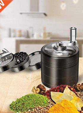 Zinc Alloy Manual Grinding Machine Transparent Window High