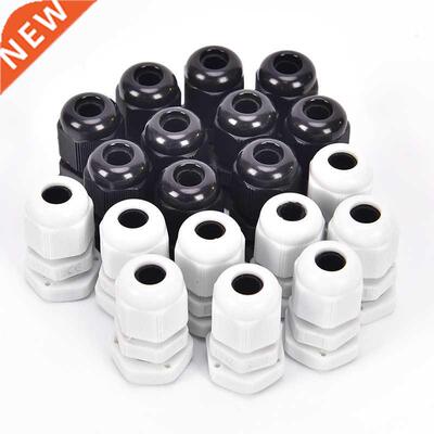 10pcs PG7 Connector Cable Glands Nylon Strain Relief Glands