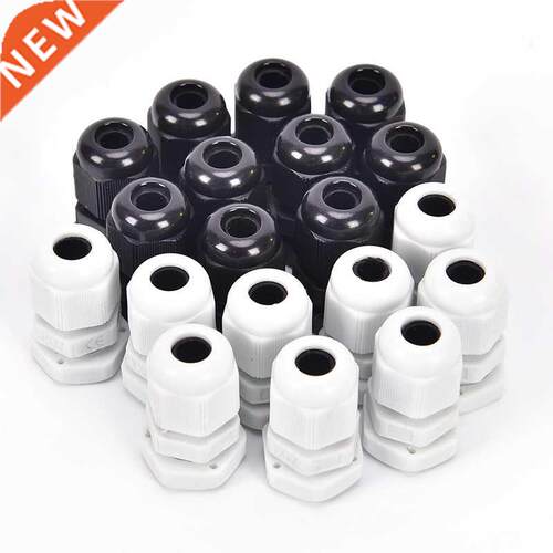 10pcs PG7 Connector Cable Glands Nylon Strain Relief Glands