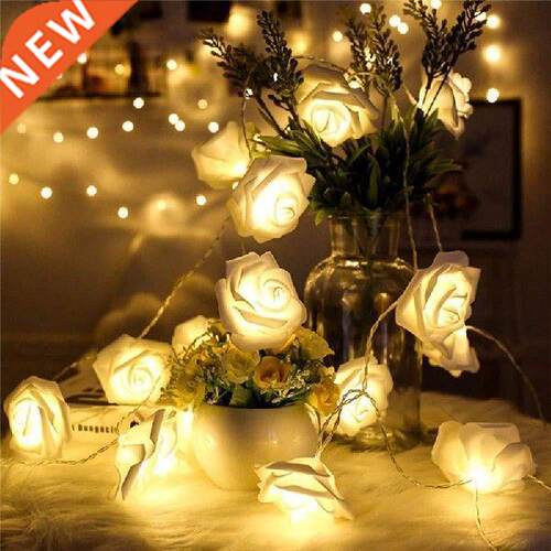 1 Set Of Vlentine's Dy Wedding Decortion Flower Bll LED