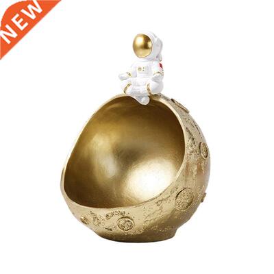 ordc Creatve Astronaut Statue Storage Box Organze Snacks