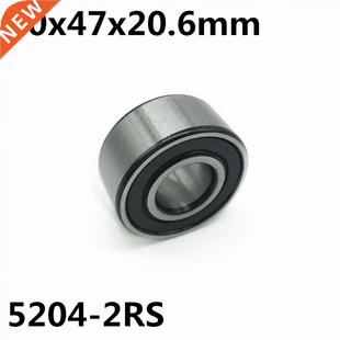 5204-2RS 20x47x20.6 mm Double row angular contact bearings 5