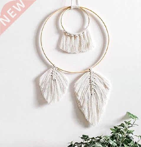 Home Tapestry Bohemian Style Macrame Handmade Knitted