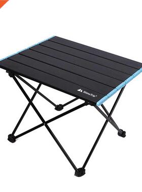 Multifunctional Camping Folding Table Aluminum Alloy Easy Cl