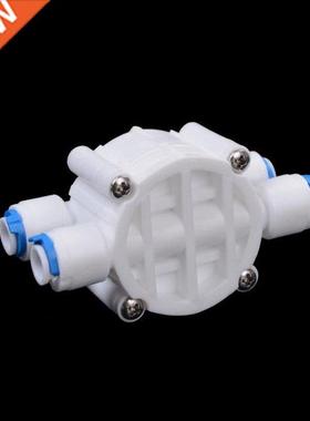 1PCS Auto Shut Off 4 Way 1/4 Port Valve For RO Reverse Osmos
