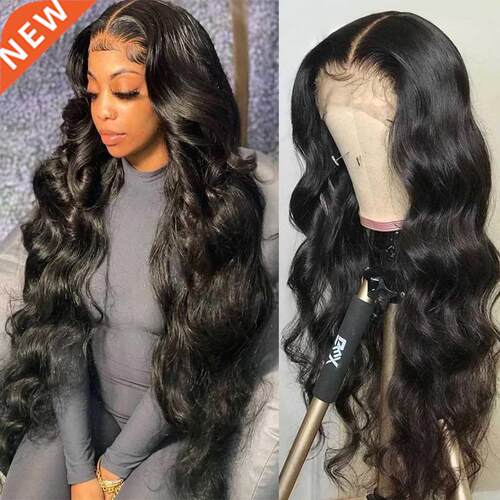 34 Inch Body Wave Lace Front Wig 13X4 Human Hair HD Lace Fro
