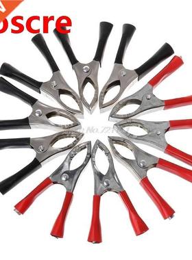 10pcs 30A Alligator Clips Battery Test Lead Clap Crocodile