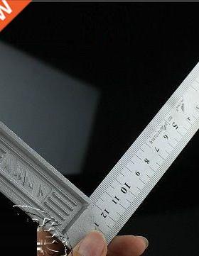 20CM Stainless steel protractor woodworker goniometer angle