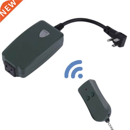 Remote Control Outlet Light Switch Socket US Plug US Plug[El