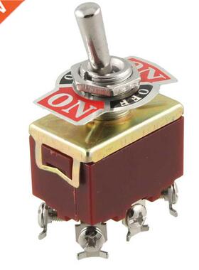 On/Off/On 3 Position DPDT 6 Screw Terminals Switch AC 250V 1