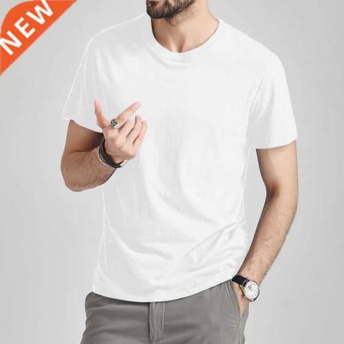 Free Ship T-Shirts Male Tshirts Men Summer Short Tee Shirt W