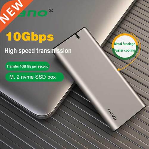 LLANO M2 SSD Case NVME Enclosure M.2 To USB Type C .1 SSD