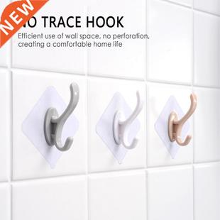Strong Adhesive Hook Socket Hanger Holder Wall Mounted Stick